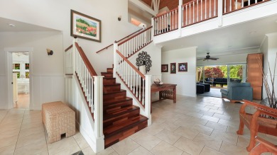 Escape to paradise in this stunning 5-bedroom, 4.5-bathroom on Makai Golf Club At Princeville in Hawaii - for sale on GolfHomes.com, golf home, golf lot