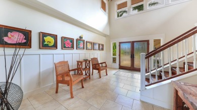 Escape to paradise in this stunning 5-bedroom, 4.5-bathroom on Makai Golf Club At Princeville in Hawaii - for sale on GolfHomes.com, golf home, golf lot