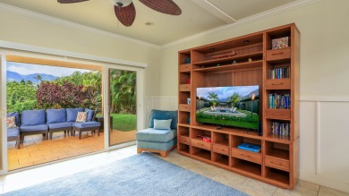 Escape to paradise in this stunning 5-bedroom, 4.5-bathroom on Makai Golf Club At Princeville in Hawaii - for sale on GolfHomes.com, golf home, golf lot