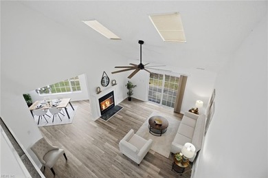 Stunning, move-in ready townhome with sweeping golf course views on Cypress Point Country Club in Virginia - for sale on GolfHomes.com, golf home, golf lot