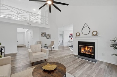 Stunning, move-in ready townhome with sweeping golf course views on Cypress Point Country Club in Virginia - for sale on GolfHomes.com, golf home, golf lot