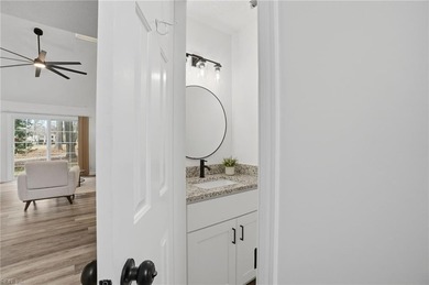 Stunning, move-in ready townhome with sweeping golf course views on Cypress Point Country Club in Virginia - for sale on GolfHomes.com, golf home, golf lot