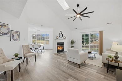 Stunning, move-in ready townhome with sweeping golf course views on Cypress Point Country Club in Virginia - for sale on GolfHomes.com, golf home, golf lot