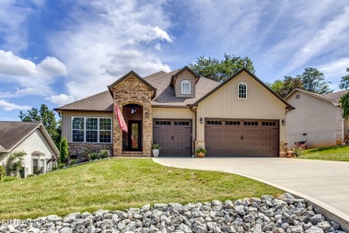 Welcome to 115 Talah Way, a stunning better than new home in the on Toqua Golf Course - Loudon County in Tennessee - for sale on GolfHomes.com, golf home, golf lot