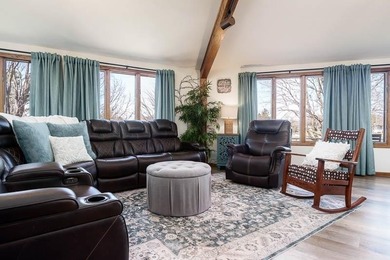 Exceptional golf course property featuring a unique 3 bedroom, 3 on Ledges Golf Course in Illinois - for sale on GolfHomes.com, golf home, golf lot