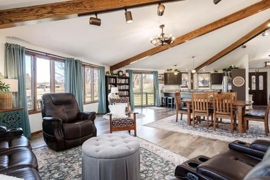 Exceptional golf course property featuring a unique 3 bedroom, 3 on Ledges Golf Course in Illinois - for sale on GolfHomes.com, golf home, golf lot