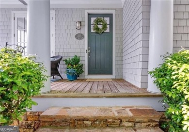 Come HOME to a COASTAL INSPIRED, CUSTOM Designed + Built on Polo Golf and Country Club in Georgia - for sale on GolfHomes.com, golf home, golf lot