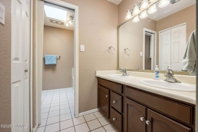 Spacious and bright 2-bed, 2-bath Southwestern-style home just on Sonoma Ranch Golf Course in New Mexico - for sale on GolfHomes.com, golf home, golf lot