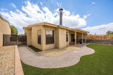 Spacious and bright 2-bed, 2-bath Southwestern-style home just on Sonoma Ranch Golf Course in New Mexico - for sale on GolfHomes.com, golf home, golf lot