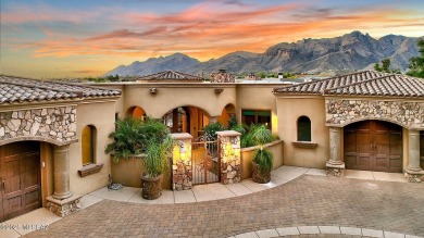 Welcome to Unique Luxury with Panoramic Mountain Vistas in on La Paloma Country Club - Hill in Arizona - for sale on GolfHomes.com, golf home, golf lot