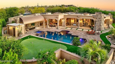 Welcome to Unique Luxury with Panoramic Mountain Vistas in on La Paloma Country Club - Hill in Arizona - for sale on GolfHomes.com, golf home, golf lot