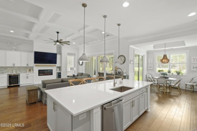 Stunning 2020-built 4BD/4.5BA + office home in gated Moss Creek! on Moss Creek Golf Club in South Carolina - for sale on GolfHomes.com, golf home, golf lot