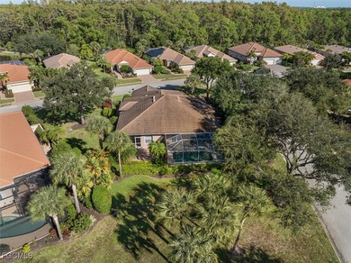 A true location - location - location former model home a short on Pelican Preserve Golf Club in Florida - for sale on GolfHomes.com, golf home, golf lot