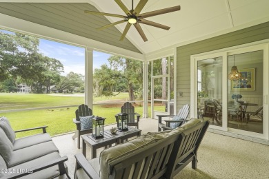 Stunning 2020-built 4BD/4.5BA + office home in gated Moss Creek! on Moss Creek Golf Club in South Carolina - for sale on GolfHomes.com, golf home, golf lot