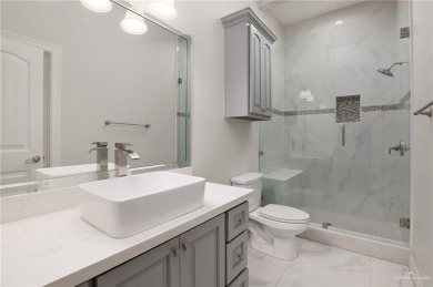 Welcome to this beautiful two-story brick home, ideally situated on Los Lagos Golf Club in Texas - for sale on GolfHomes.com, golf home, golf lot
