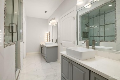 Welcome to this beautiful two-story brick home, ideally situated on Los Lagos Golf Club in Texas - for sale on GolfHomes.com, golf home, golf lot