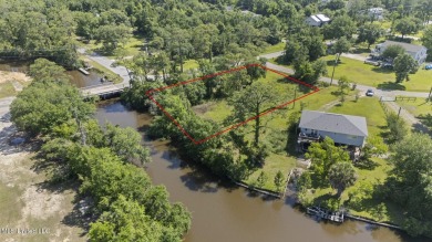 Come build your dream home on this large waterfront lot near on Pass Christian Isles Golf Club in Mississippi - for sale on GolfHomes.com, golf home, golf lot