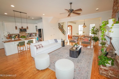 This stunning Lake Caroline waterfront home offers the perfect on Lake Caroline Golf Club in Mississippi - for sale on GolfHomes.com, golf home, golf lot