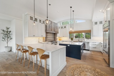 Designed by renowned local architects Dubbe Moulder and on Jackson Hole Golf and Tennis Club in Wyoming - for sale on GolfHomes.com, golf home, golf lot