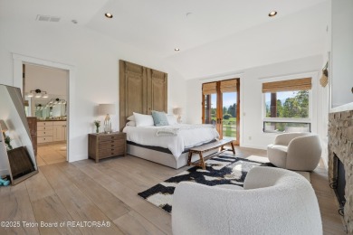 Designed by renowned local architects Dubbe Moulder and on Jackson Hole Golf and Tennis Club in Wyoming - for sale on GolfHomes.com, golf home, golf lot