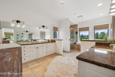 Designed by renowned local architects Dubbe Moulder and on Jackson Hole Golf and Tennis Club in Wyoming - for sale on GolfHomes.com, golf home, golf lot