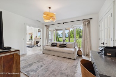 Designed by renowned local architects Dubbe Moulder and on Jackson Hole Golf and Tennis Club in Wyoming - for sale on GolfHomes.com, golf home, golf lot