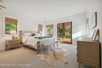 Designed by renowned local architects Dubbe Moulder and on Jackson Hole Golf and Tennis Club in Wyoming - for sale on GolfHomes.com, golf home, golf lot