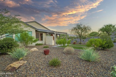 This stunning home at 3820 Ridge Runner Way in Wickenburg Ranch on Wickenburg Ranch Golf Course in Arizona - for sale on GolfHomes.com, golf home, golf lot