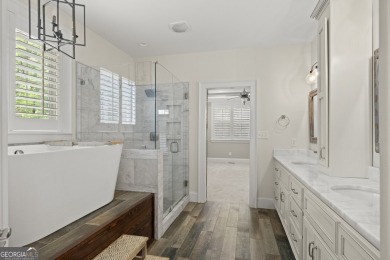 Elegant River Forest Retreat with Gunite salt water Pool on The Club River Forest in Georgia - for sale on GolfHomes.com, golf home, golf lot