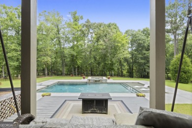 Elegant River Forest Retreat with Gunite salt water Pool on The Club River Forest in Georgia - for sale on GolfHomes.com, golf home, golf lot