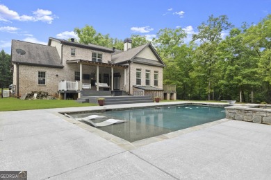 Elegant River Forest Retreat with Gunite salt water Pool on The Club River Forest in Georgia - for sale on GolfHomes.com, golf home, golf lot