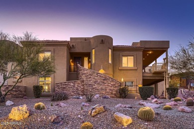 Spectacular SUPERSTITION MOUNTAIN VIEWS from this hillside on Gold Canyon Golf Resort - Sidewinder in Arizona - for sale on GolfHomes.com, golf home, golf lot