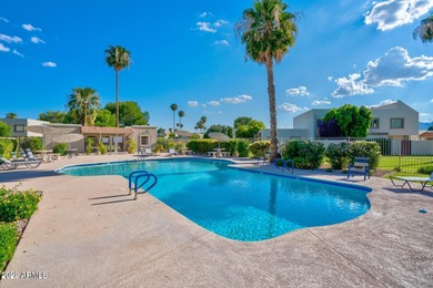 Charming 2 bed 1 bath single level townhome with large east on Scottsdale Silverado Golf Club in Arizona - for sale on GolfHomes.com, golf home, golf lot