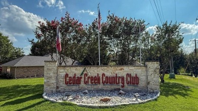 This exceptionally-updated 3 bedroom, 3 bathroom brick home in on Cedar Creek Country Club in Texas - for sale on GolfHomes.com, golf home, golf lot