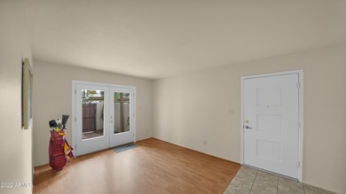 Charming 2 bed 1 bath single level townhome with large east on Scottsdale Silverado Golf Club in Arizona - for sale on GolfHomes.com, golf home, golf lot