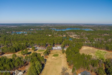 Large golf front lot on a cul-de-sac with great views of the 4th on Seven Lakes Country Club in North Carolina - for sale on GolfHomes.com, golf home, golf lot