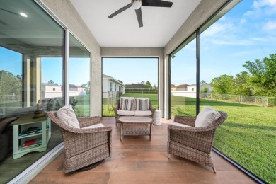 Welcome to this modern 3-bed, 2-bath CBS home in desirable Sun on Sun n Lake Golf and Country Club in Florida - for sale on GolfHomes.com, golf home, golf lot