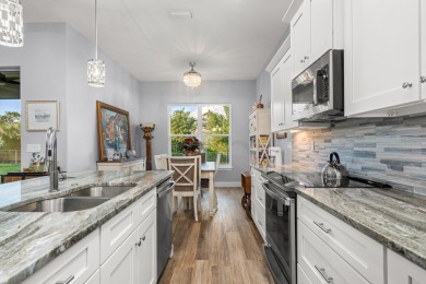 Welcome to this modern 3-bed, 2-bath CBS home in desirable Sun on Sun n Lake Golf and Country Club in Florida - for sale on GolfHomes.com, golf home, golf lot