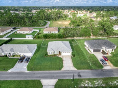 Welcome to this modern 3-bed, 2-bath CBS home in desirable Sun on Sun n Lake Golf and Country Club in Florida - for sale on GolfHomes.com, golf home, golf lot