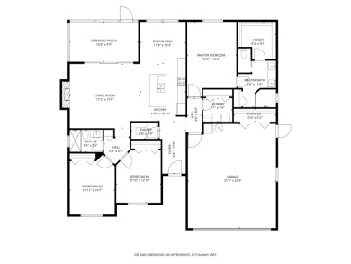 Welcome to this modern 3-bed, 2-bath CBS home in desirable Sun on Sun n Lake Golf and Country Club in Florida - for sale on GolfHomes.com, golf home, golf lot