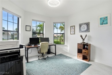 Discover elegant Florida living in this spacious 3-bedroom + den on River Hall Country Club in Florida - for sale on GolfHomes.com, golf home, golf lot