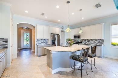 Welcome to luxury living in this rarely offered 2,251 sq. ft on Pelican Preserve Golf Club in Florida - for sale on GolfHomes.com, golf home, golf lot