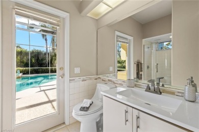 Welcome into this timeless Bimini VI Custom Home built by Arthur on Pelicans Nest Golf Club in Florida - for sale on GolfHomes.com, golf home, golf lot