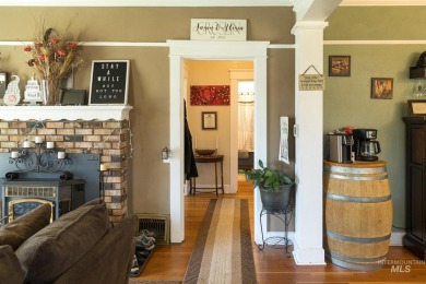 Historic Charm Abounds In This Vintage Five Bedroom Two Bath on Scotch Pines Golf Course in Idaho - for sale on GolfHomes.com, golf home, golf lot