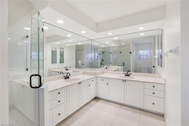 Beautifully updated, this first-floor residence in Waterford at on Bonita Bay West in Florida - for sale on GolfHomes.com, golf home, golf lot