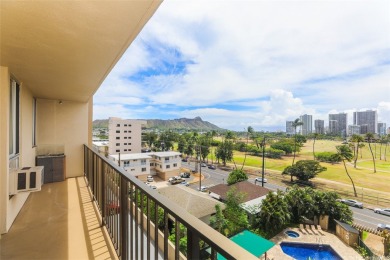 This 2 bedroom, 2 bathroom condominium with 2 parking spaces on Ala Wai Golf Course in Hawaii - for sale on GolfHomes.com, golf home, golf lot