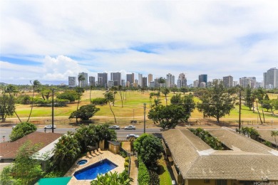 This 2 bedroom, 2 bathroom condominium with 2 parking spaces on Ala Wai Golf Course in Hawaii - for sale on GolfHomes.com, golf home, golf lot