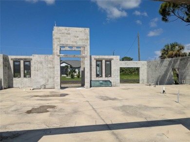 Your Dream Home is Waiting to Be Finished -- Right on the Golf on Rotonda Golf and Country Club - Long Marsh  in Florida - for sale on GolfHomes.com, golf home, golf lot