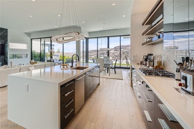 Breathtaking views! This ultra modern, single-story, new home is on Dragon Ridge Country Club in Nevada - for sale on GolfHomes.com, golf home, golf lot