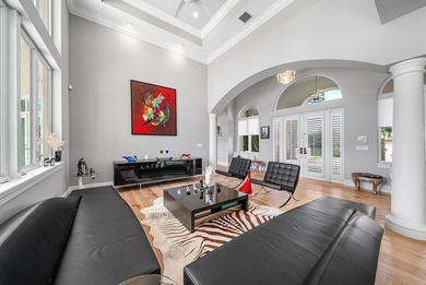 NEWLY BUILT IN 2017, this exceptional custom estate home sits on on Delaire Golf and Country Club in Florida - for sale on GolfHomes.com, golf home, golf lot